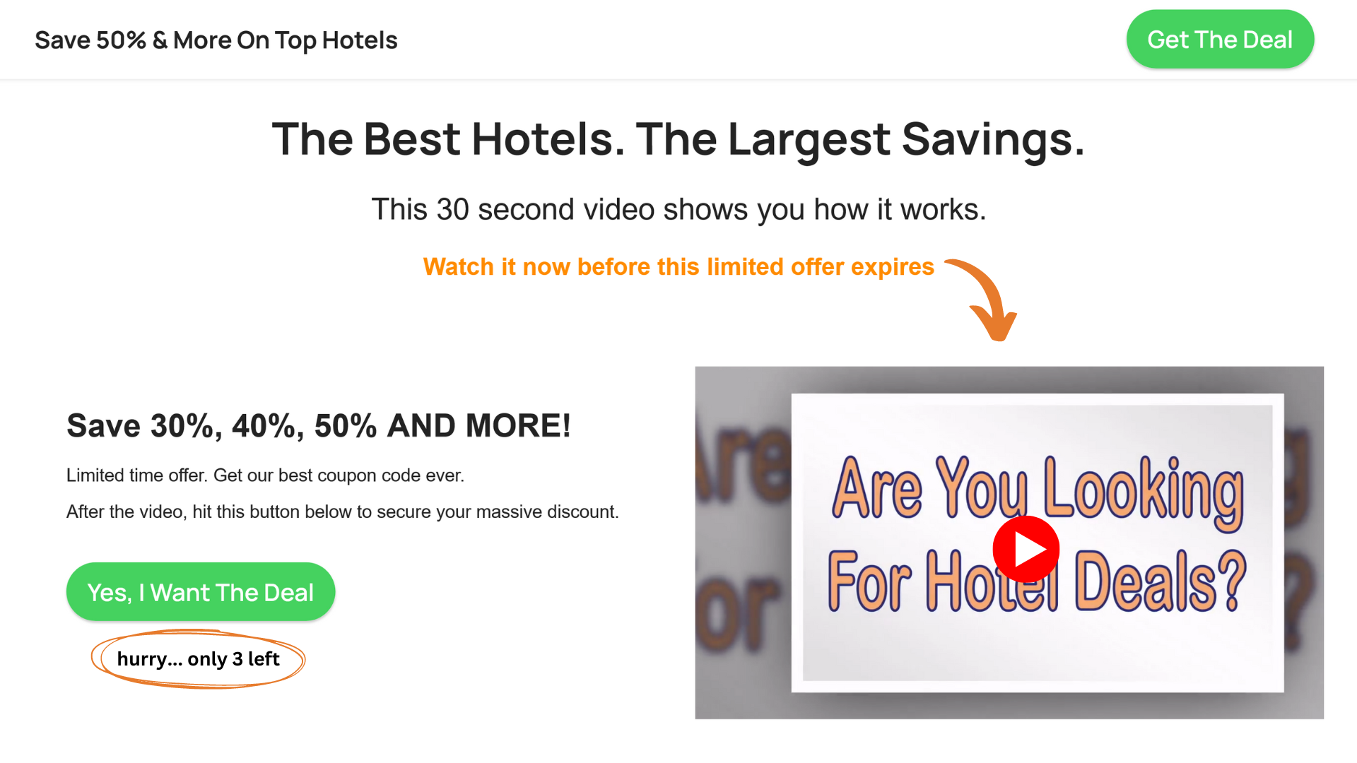 Video Landing Page from Konvertrix